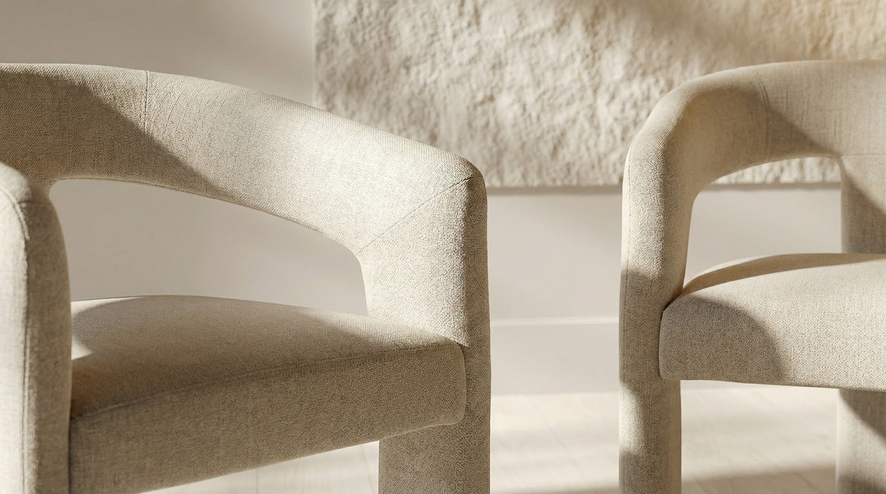 Prestin Dining Chair Sand (Set of 2)