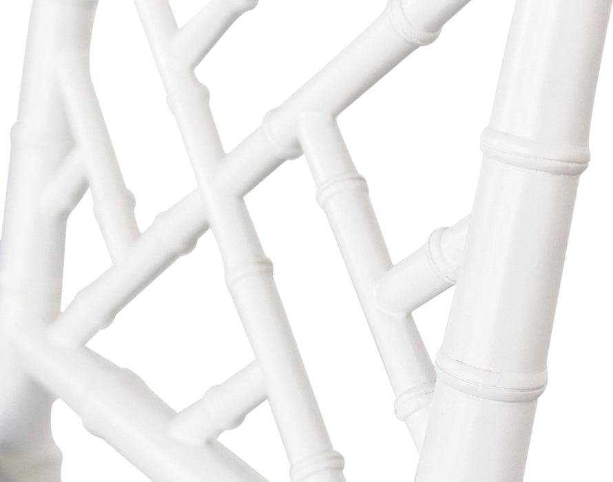 Chippendale Counter Stool - White