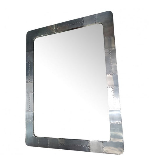 Large Rectangle Aluminium Aviator Mirror