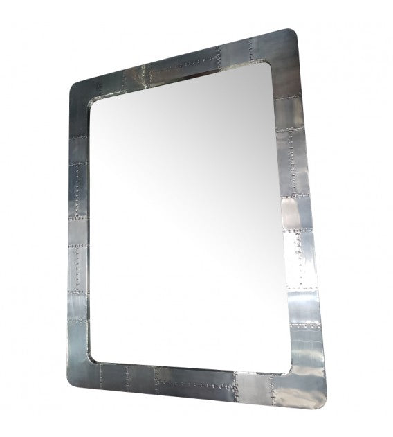 Large Rectangle Aluminium Aviator Mirror