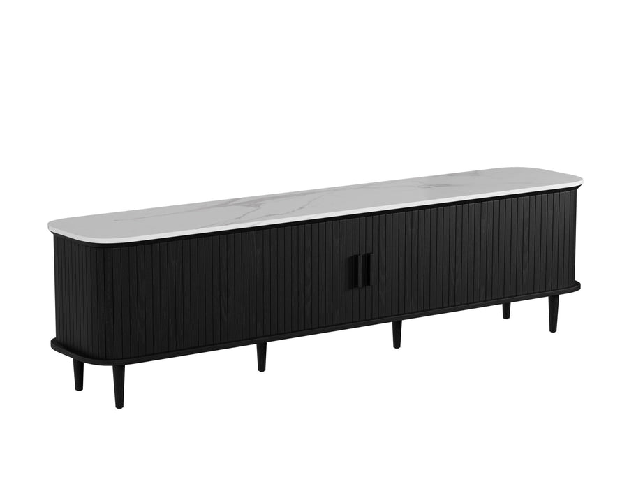 Langford Entertainment Unit 200cm - Black