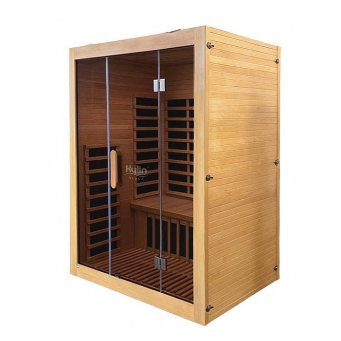 Kylin Low EMF Carbon Infrared Sauna Room 3 Person H6303 (Floor Heater included)
