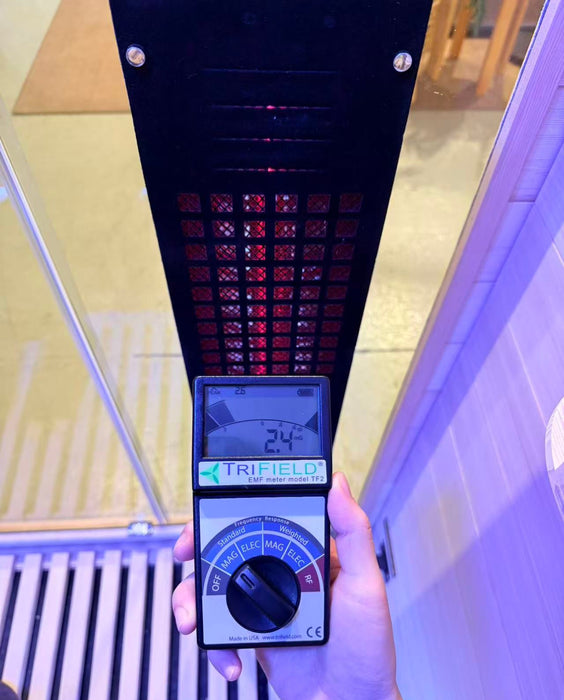 Kylin Premium Full Spectrum Low EMF Infrared Sauna Room 4 Person H6420 (Floor Heater included)