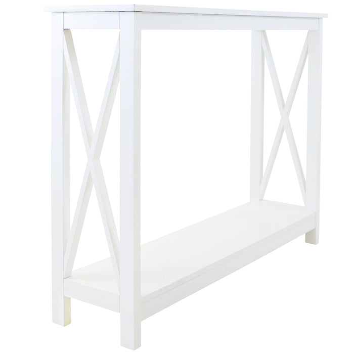 Long Island Console Table 100cm - White