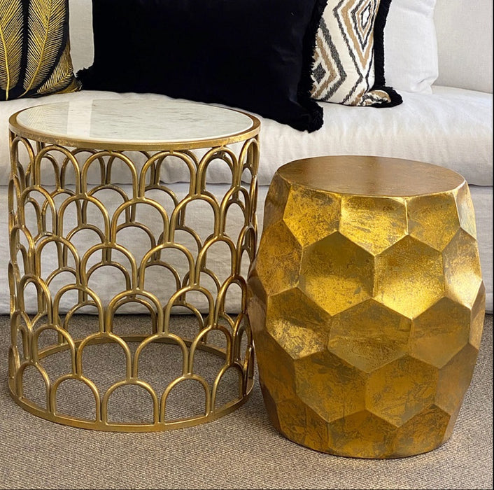 Emma Side Table Gold