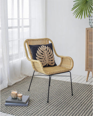 Palmview Rattan Armed Dining Chair