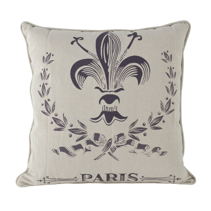 Paris Themed Square Cushion