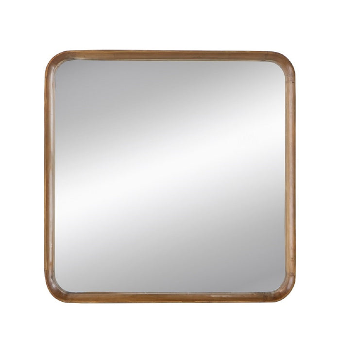 Tolga Square Pine Wood Mirror 80