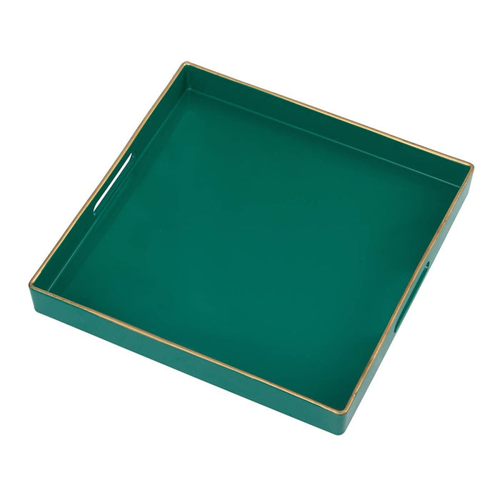 Mimosa Square Tray in Turquoise