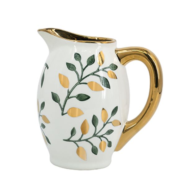 Botanical Decorative Jug 21.5cms tall