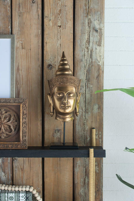 Buddha Statue Head on Stand