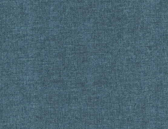 Button Small Ottoman - Light Grey - Blue