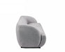 Orkney 3 Seater Sofa Grey Boucle side profile