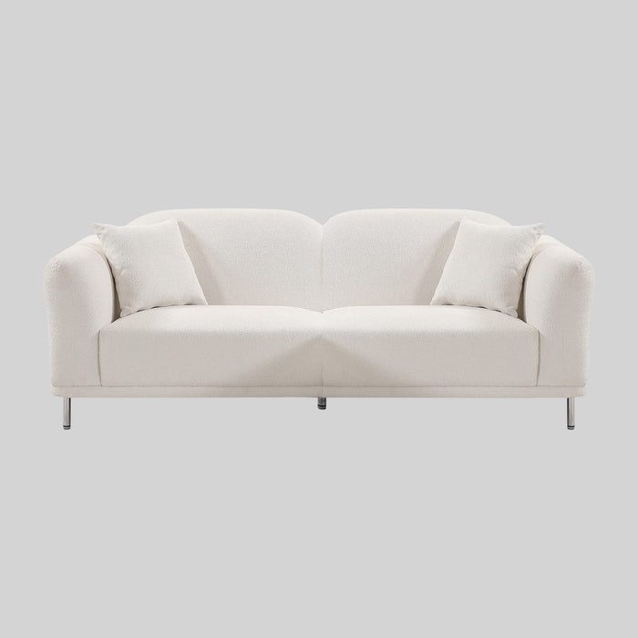 Ashford Sofa 2 Seater - White