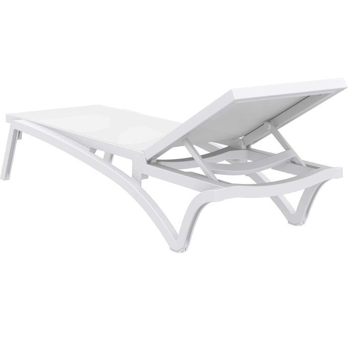 Siesta Pacific Sun Lounger - White/White