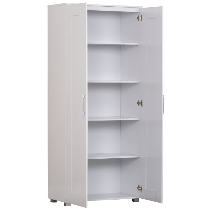 Montreal Cupboard 2 Door Tall White