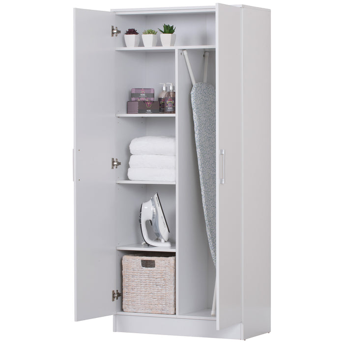 Multi-Purpose Broom Cupboard 2 Door