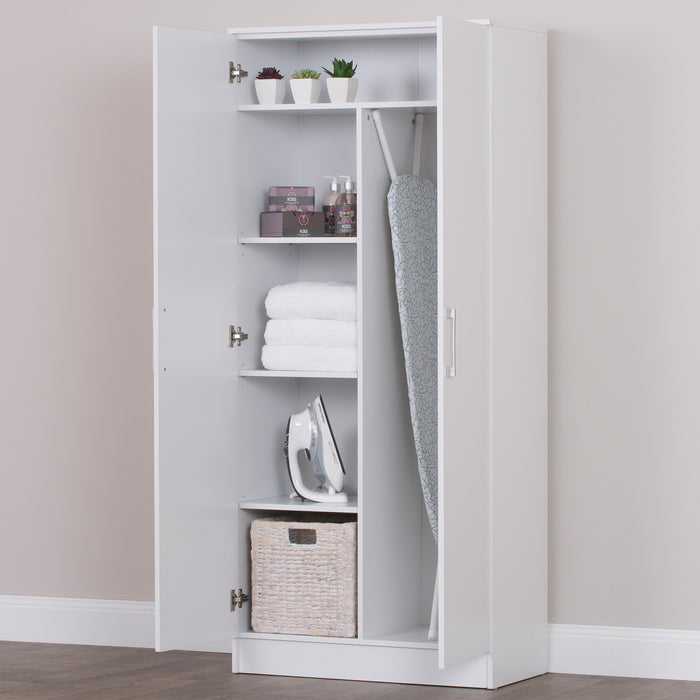 Multi-Purpose Broom Cupboard 2 Door