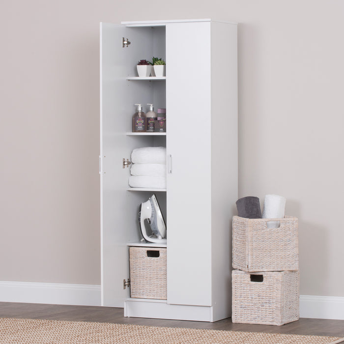 Multi-Purpose Cupboard 5 Tier White