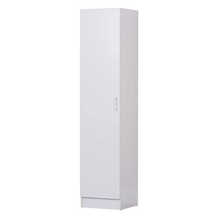 Multi-Purpose Cupboard Single Door White