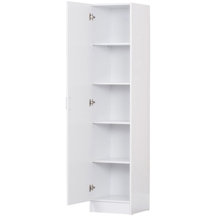 Multi-Purpose Cupboard Single Door White