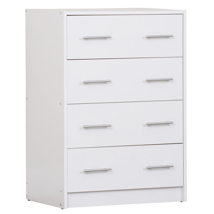 Drawer 4 Chest White