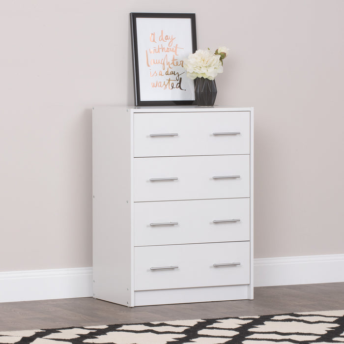 Drawer 4 Chest White