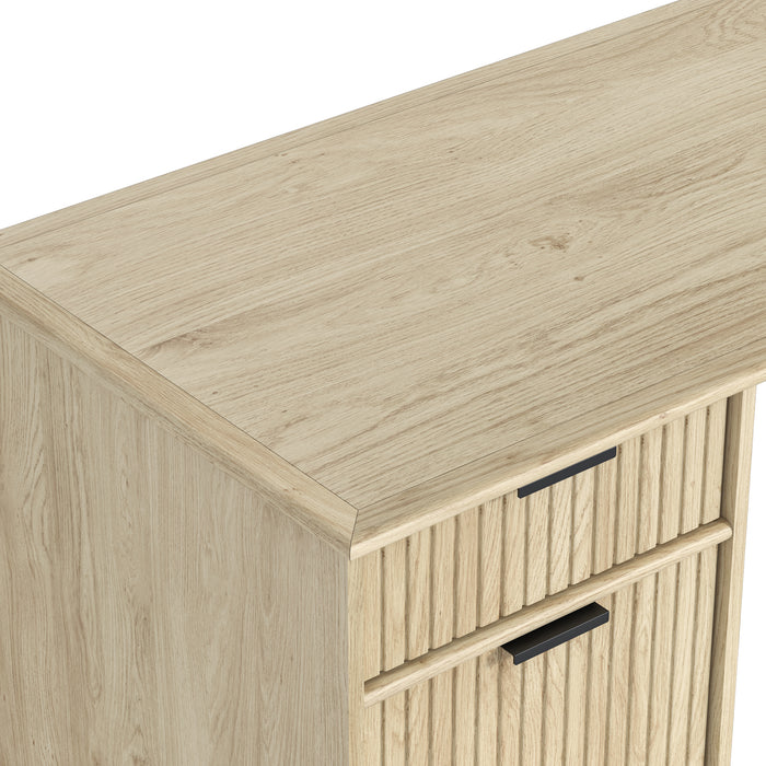 Sorrento Desk W/Drawers - Swedish Oak