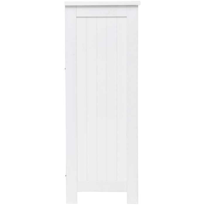 Maine 4 Drawer Multipurpose Bathroom Cabinet