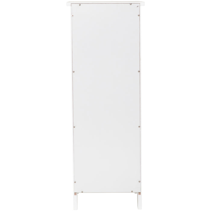 Maine 4 Drawer Multipurpose Bathroom Cabinet