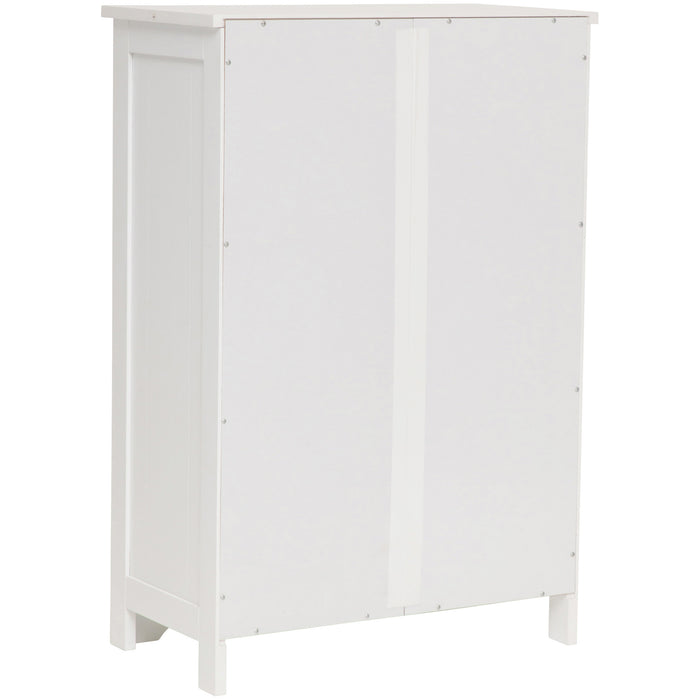 Maine 4 Drawer 1 Door Multipurpose Bathroom Cabinet