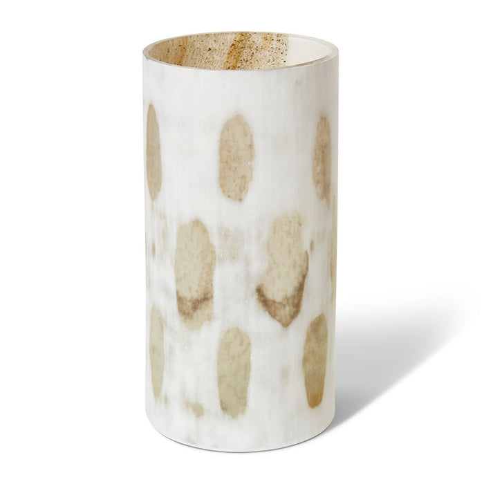 Haruni Vase - Brown/White, 30cm (H)