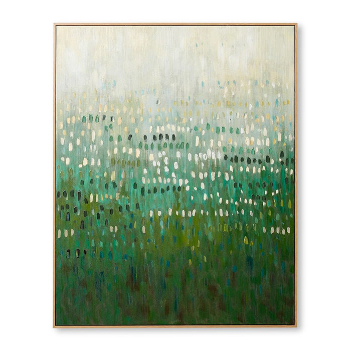 Bontle (DS) Hand Painted Wall - Green, 150cm (H)