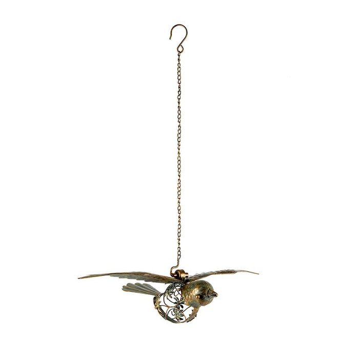 Large Metal Hanging Hummingbird