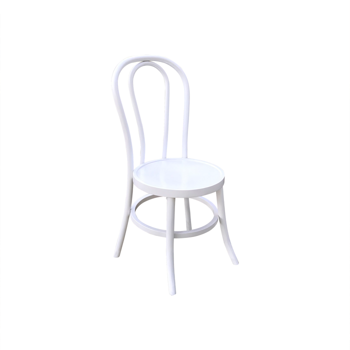 Bentwood Dining Chair White (Stackable)