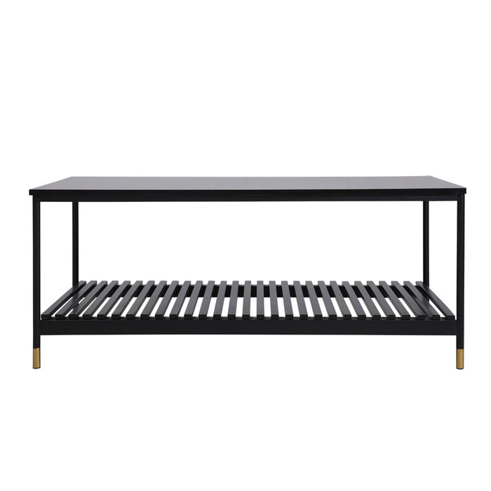 Alcona Coffee Table - Matte Black