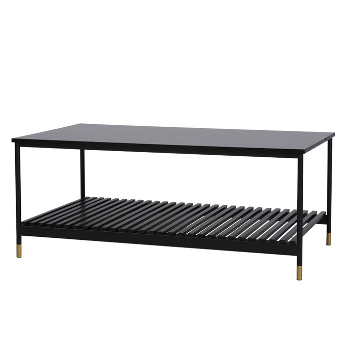 Alcona Coffee Table - Matte Black