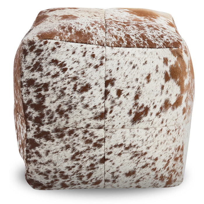 Canvas and Sasson Retreat Hide Ottoman