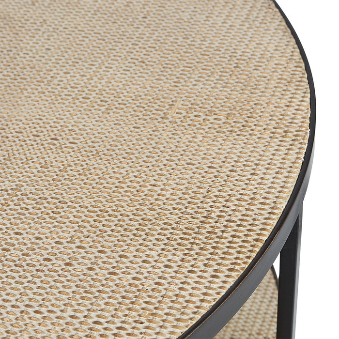 Canvas and Sasson Manhattan Round Coffee Table