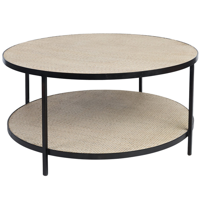 Canvas and Sasson Manhattan Round Coffee Table