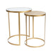 Canvas and Sasson Manhattan Round Nesting Side Tables