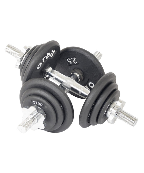 20kg Dumbbell Spin-Lock Set