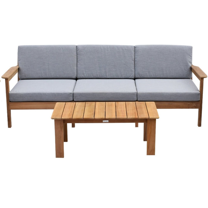 Rome Teak Outdoor Coffee Table - Raffinata