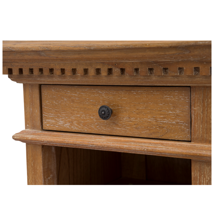 Augusta 1 Drawer Bedside Cabinet