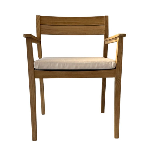 Alisa Teak Outdoor Dining Chair - Raffinata