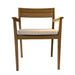 Alisa Teak Outdoor Dining Chair - Raffinata