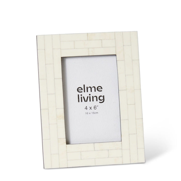 Emerson 4x6" Photo Frame - Cream, 22cm (H)