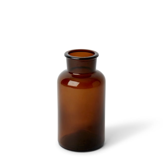 Specimen Bottle - Brown, 16cm (H)