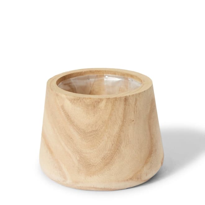 Argus Tub Pot (Decorative) - Natural, 17cm (H)