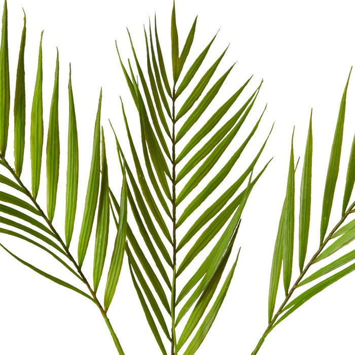 Palm Leaf Spray Pack of 12 - Green, 97cm (H)